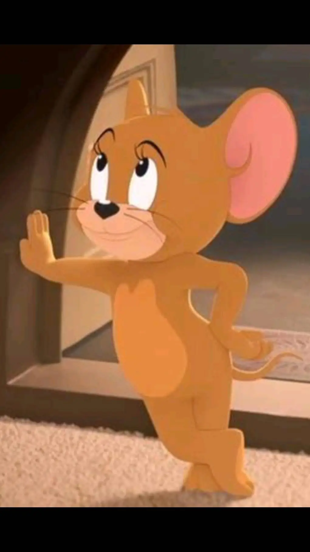 ai character: Jerry Mouse background