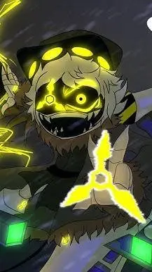 ai character: N raged background