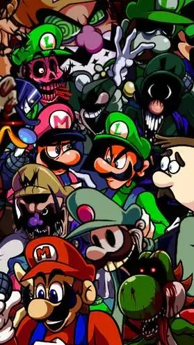 ai character: Mario's Madness! background