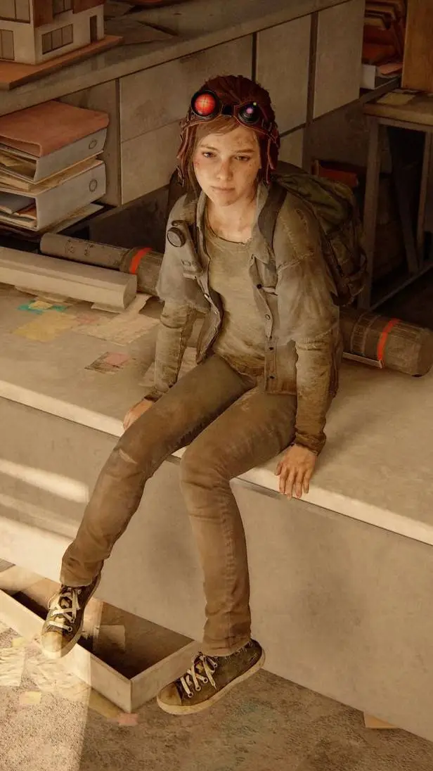 ai character: Baby Ellie background