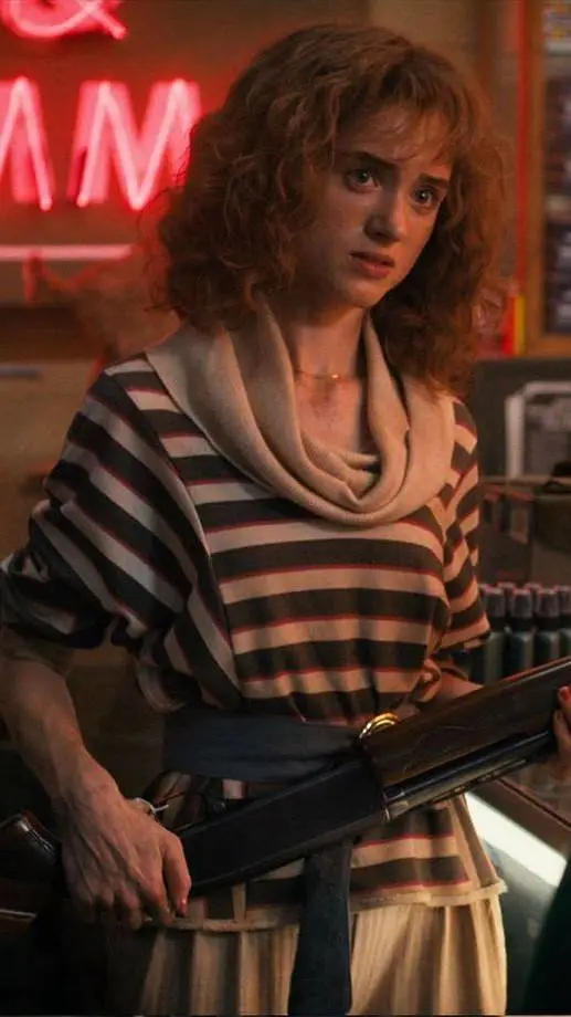 ai character: Nancy Wheeler background