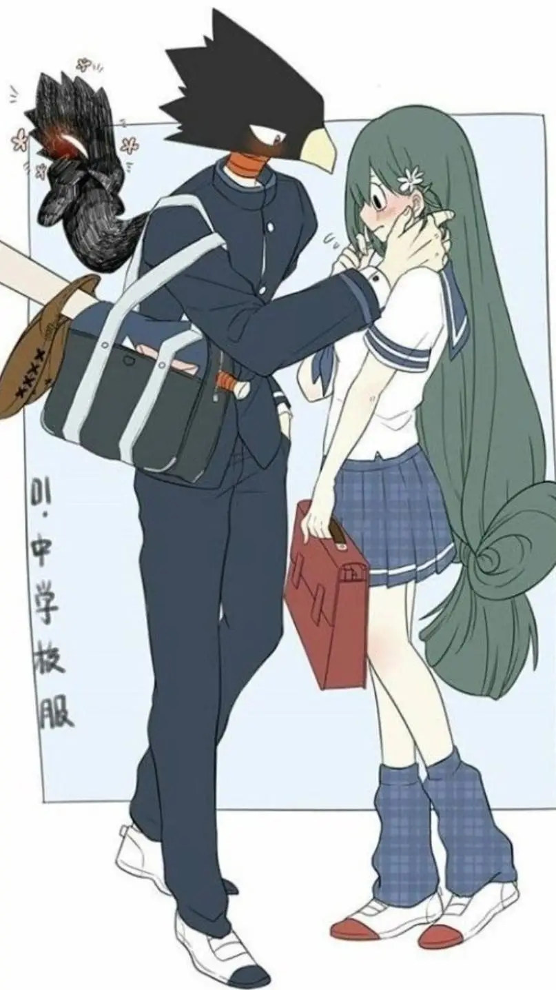 Talkie AI - Chat with Tokoyami X Tsuyu