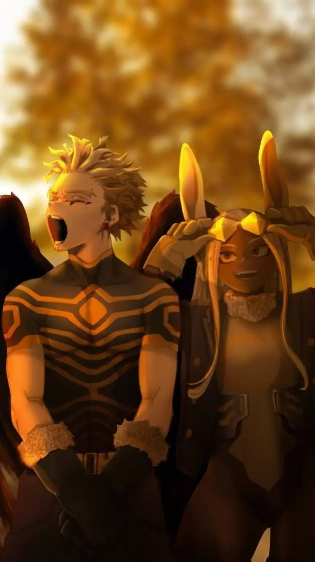 ai character: Hawks x Mirko background