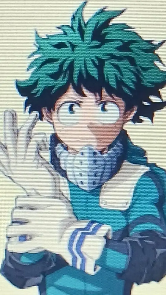 ai character: Deku background