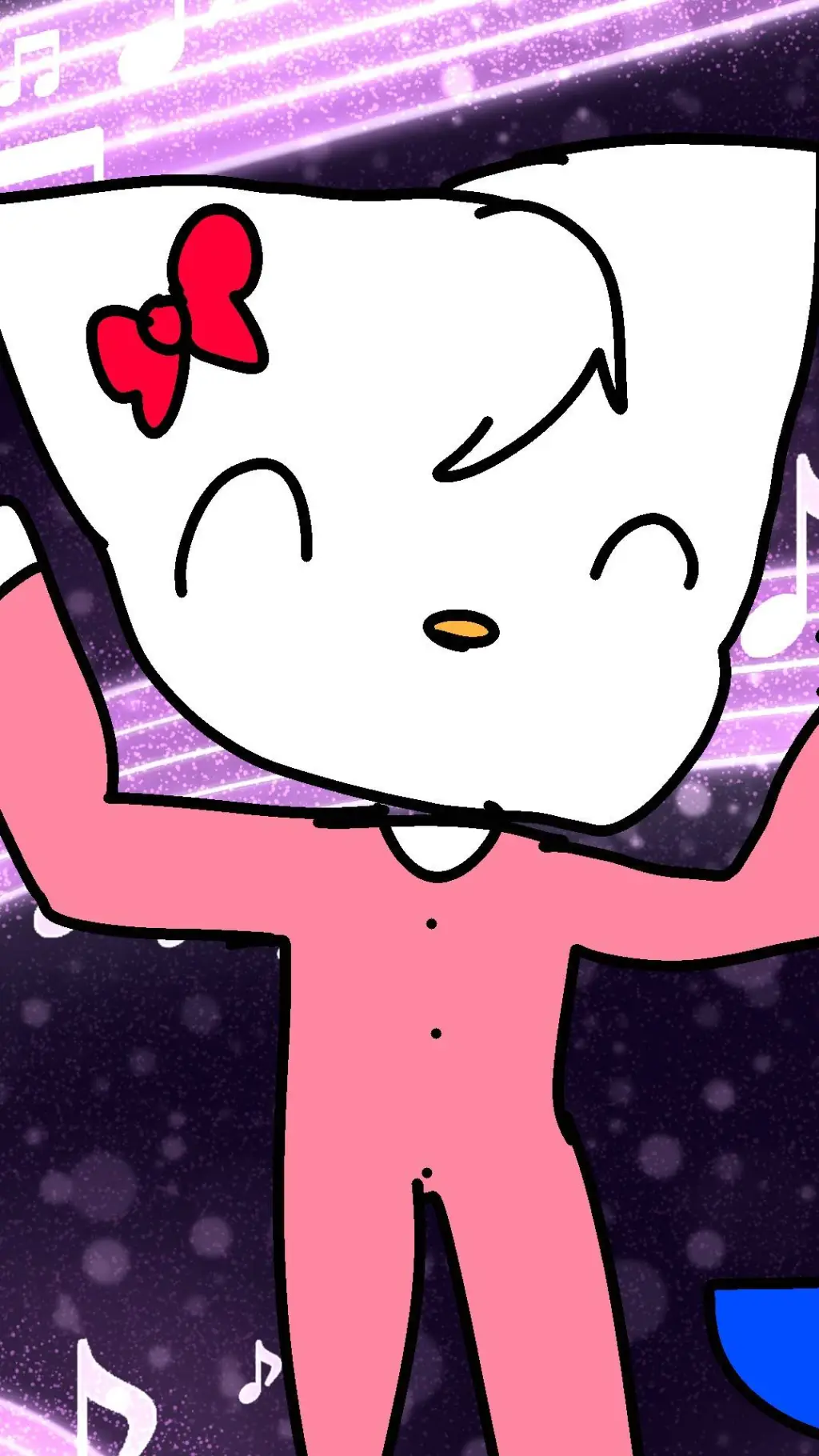 ai character: SANRIO SLEEPOVER background