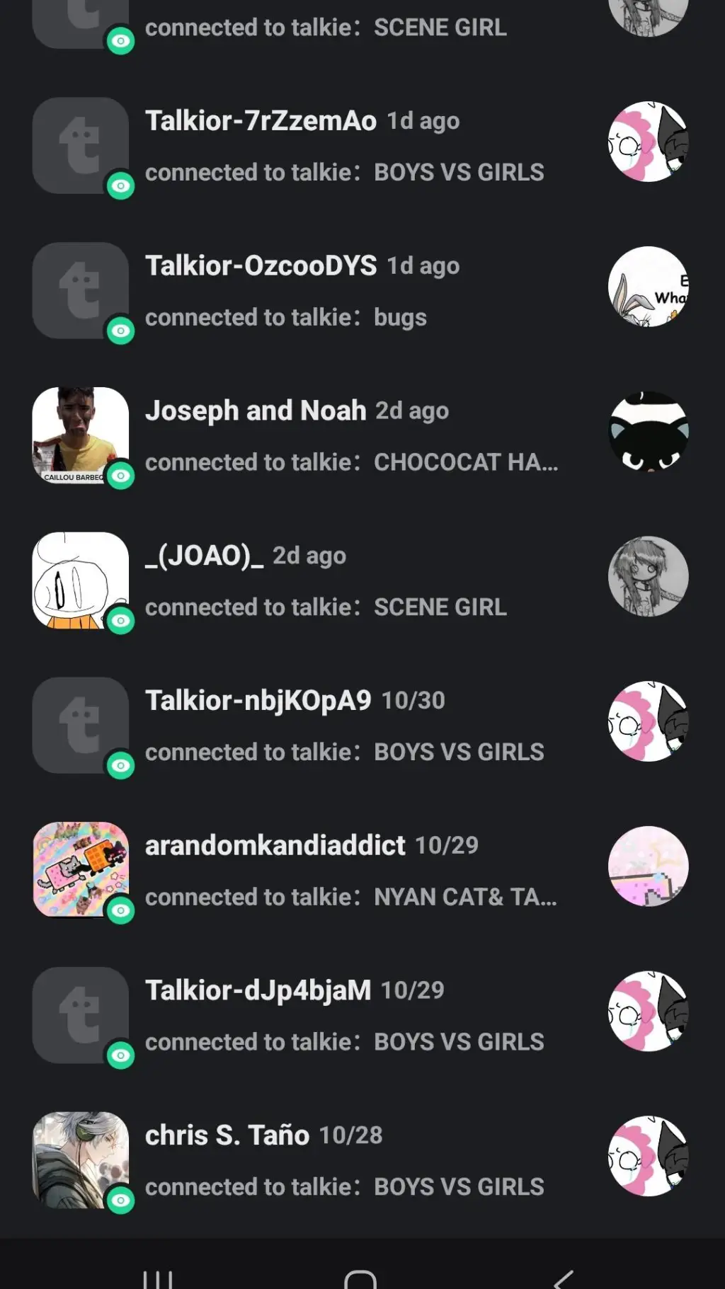 ai character: my connecters background