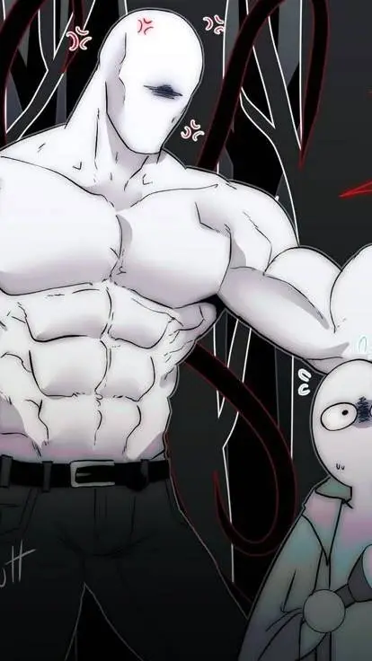 ai character: Slenderman buff background