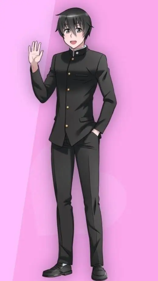 ai character: Senpai background