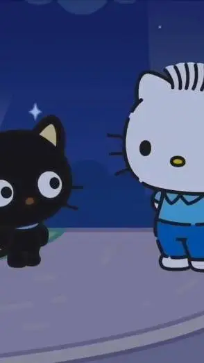 ai character: SANRIO AT MOVIE'S background