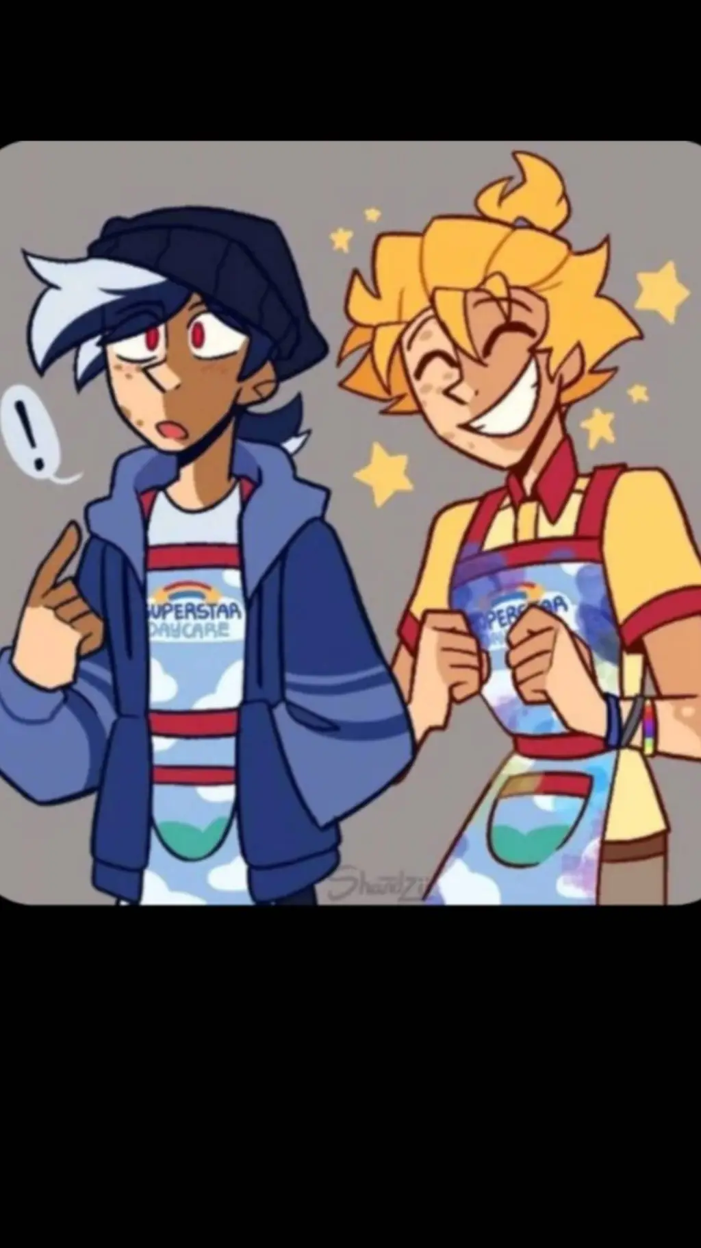 ai character: ★SUN AND MOON★ background