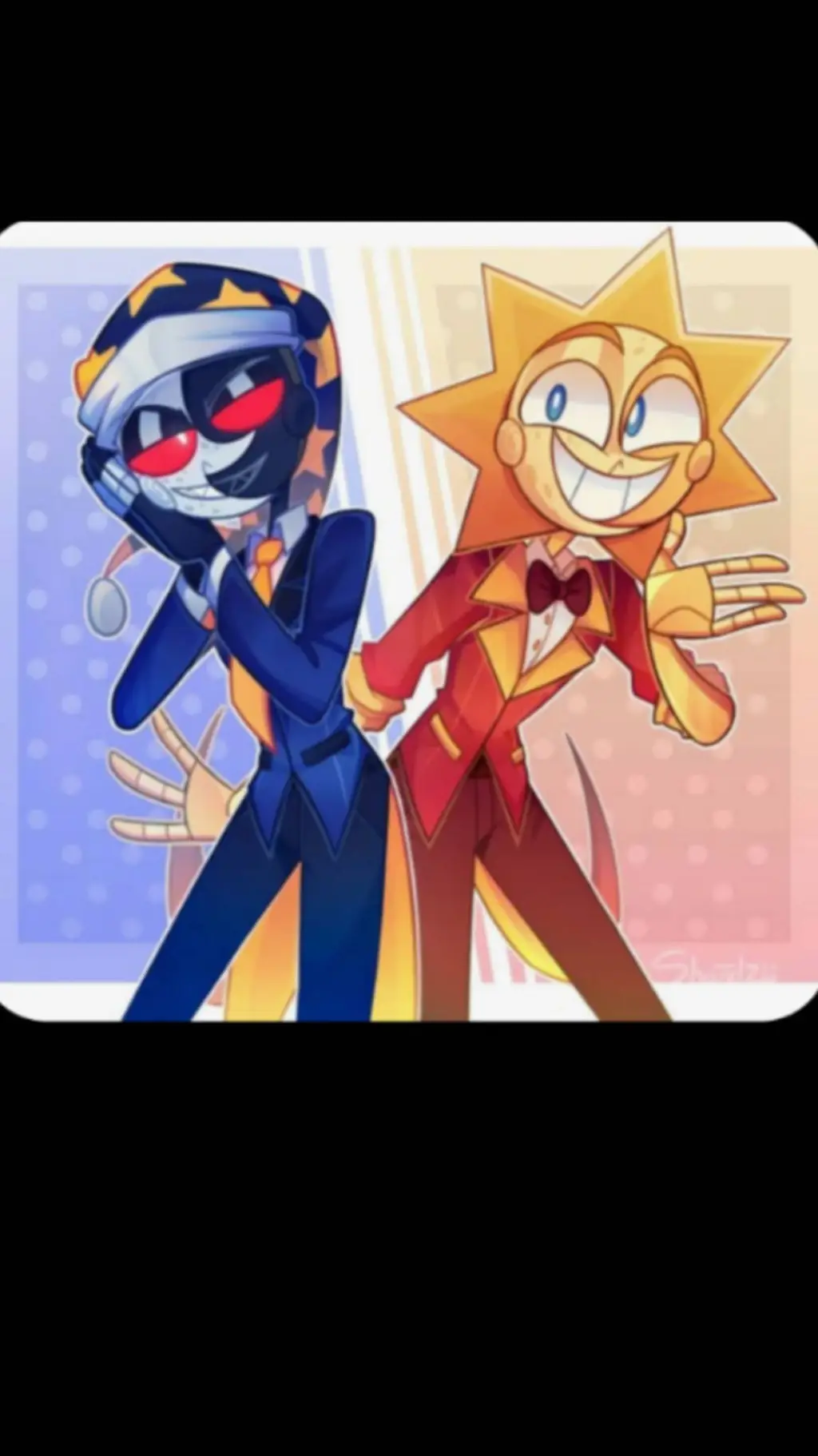 ai character: ★SUNNY & MOONY★ background