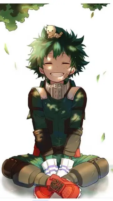 ai character: Deku background