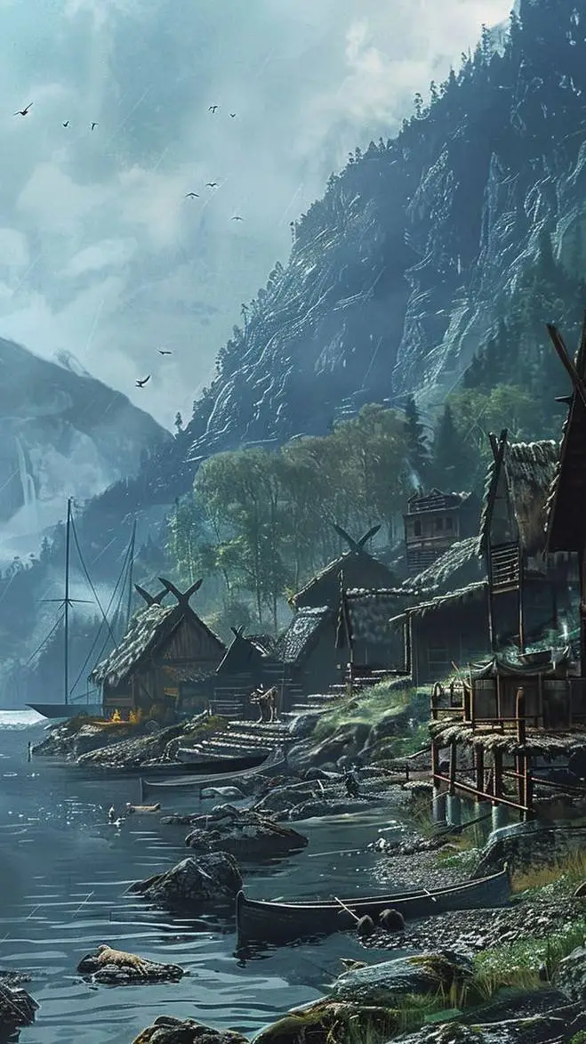 ai character: KİNG OF THE NORTH  background