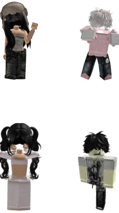 ai character: Roblox group chat background