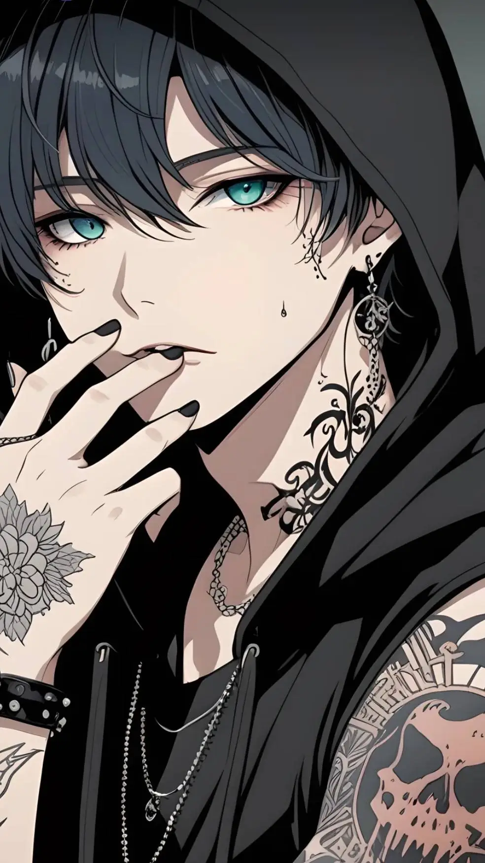 ai character: Tyler Shadow background