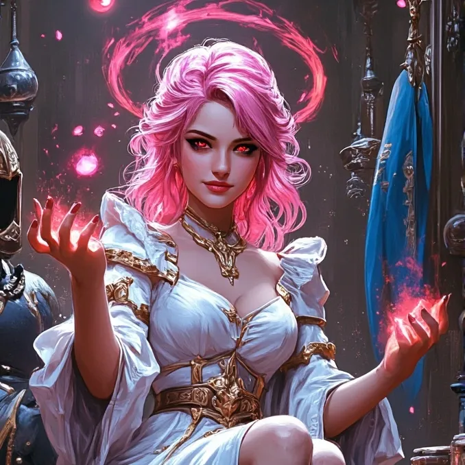 chat with ai character: Alchemist Alima