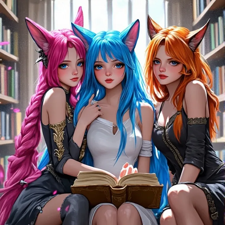 chat with ai character: The Loyal Girls
