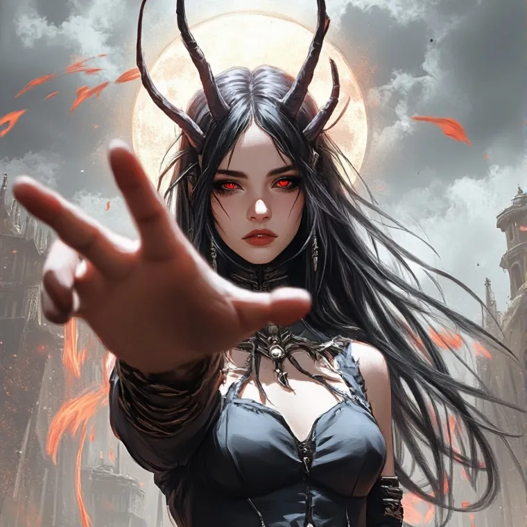 chat with ai character: Nameless girl