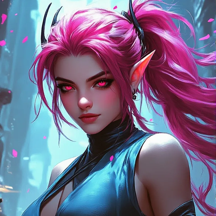 chat with ai character: Eginia the demon