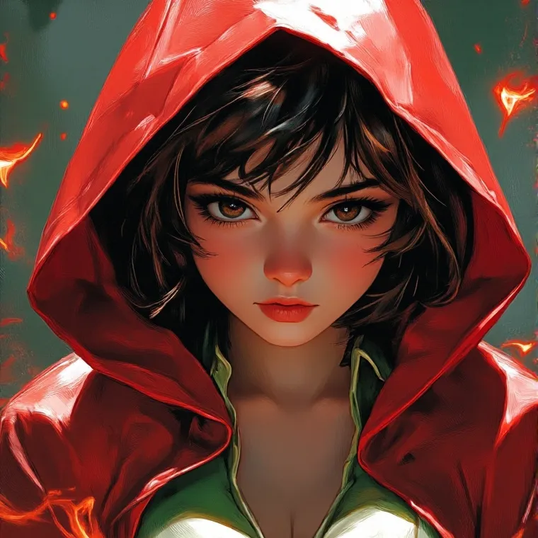 chat with ai character: Rose In Redhood