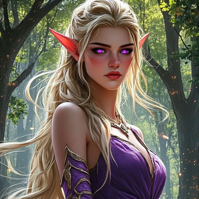 chat with ai character: Elf Queen Erasa