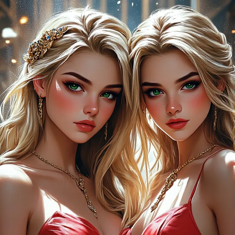 chat with ai character: Sonia and Elina