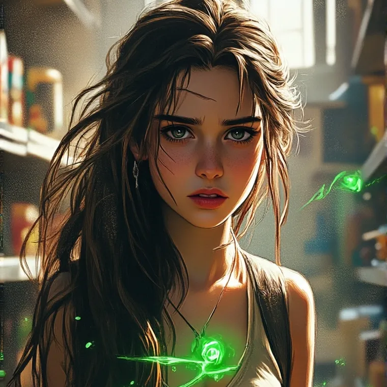 chat with ai character: Survivor Jeannie