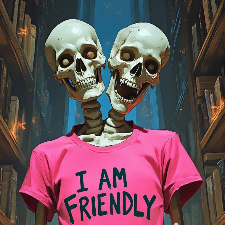 chat with ai character: Bob the Skeleton