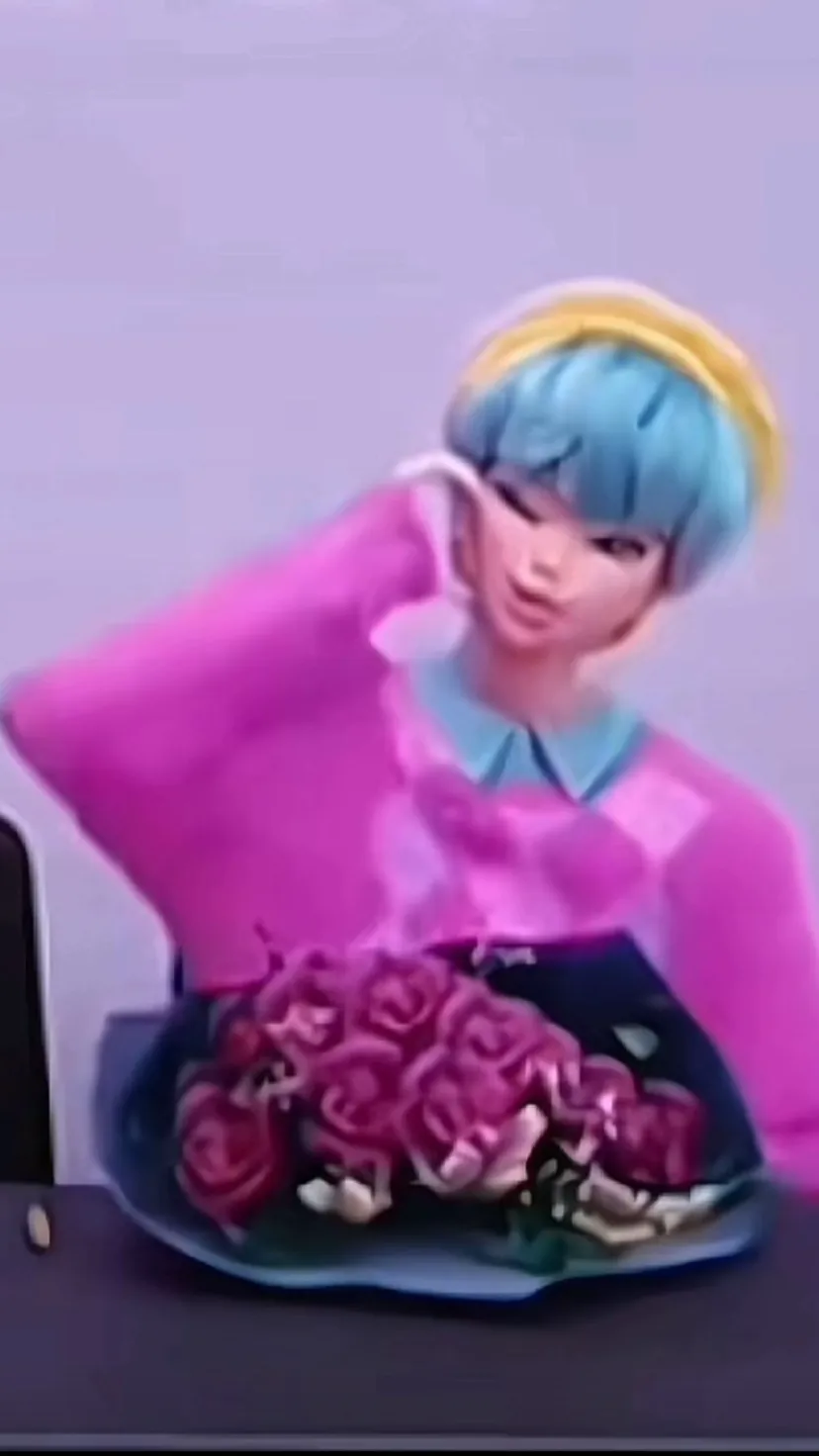 ai character: Baby saja background