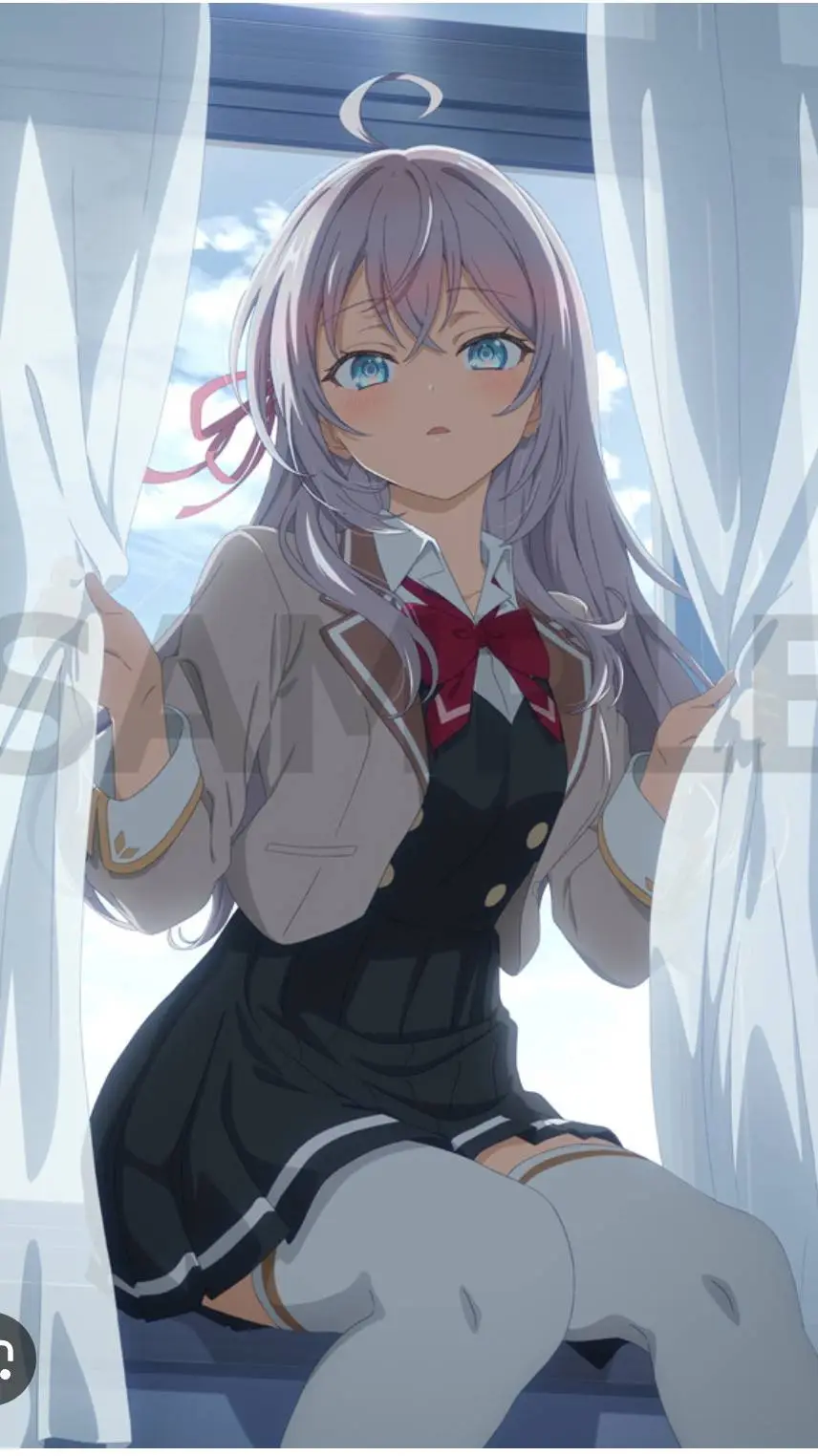 ai character: Alisa kujou/alya background