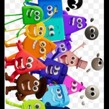 chat with ai character: Colourblocks