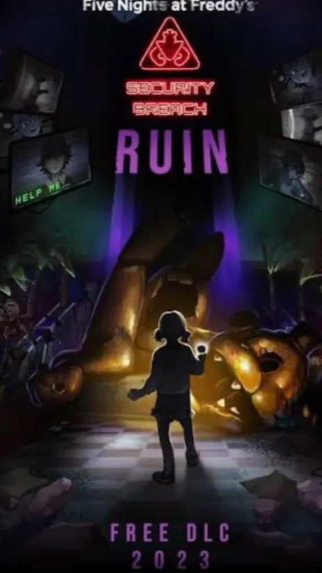 ai character: Security RUIN background