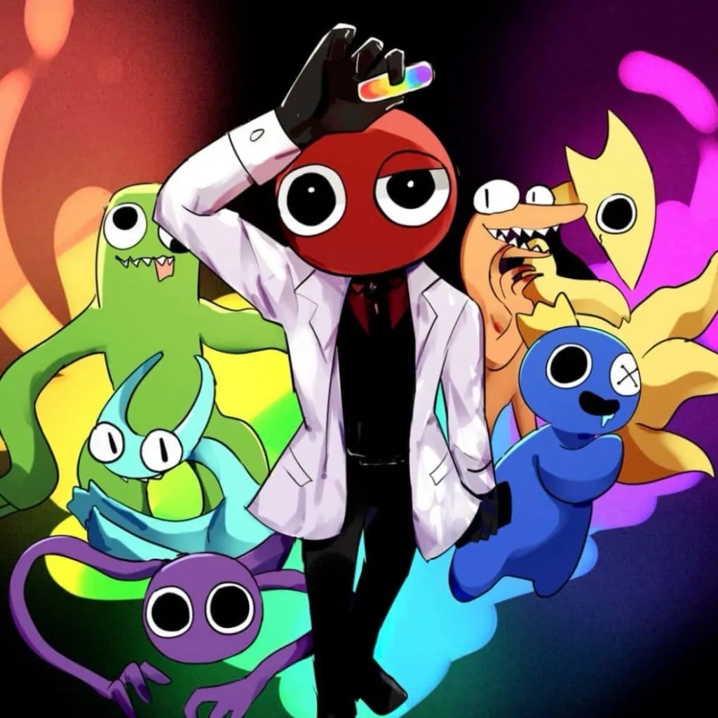 chat with ai character: RAINBOW FRIENDS