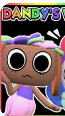 ai character: dandy’s world🐣 background