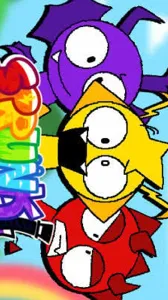 ai character: Sprunki  background