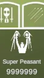 ai character: Super Peasent background