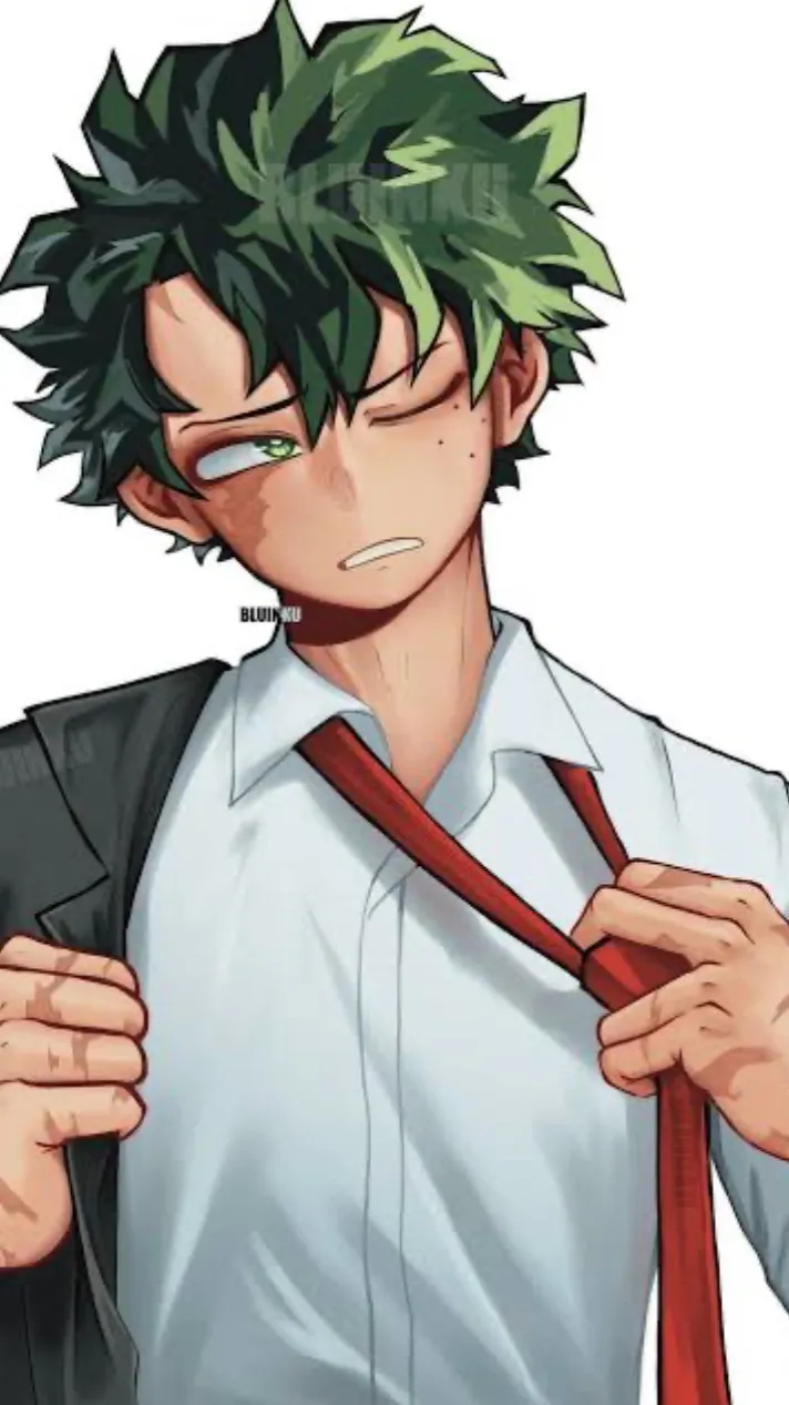 ai character: Teacher Deku 🏫💚 background