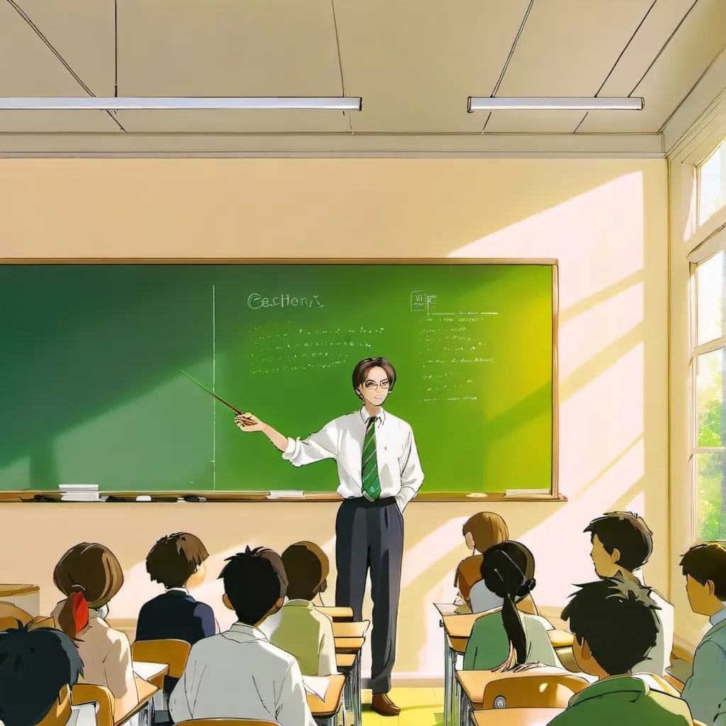 chat with ai character: new school