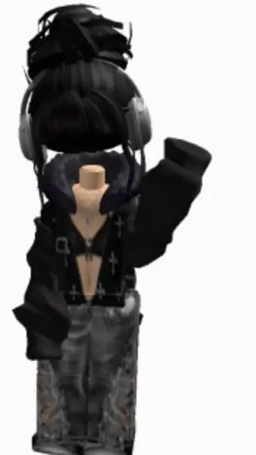 ai character: Goth girl background