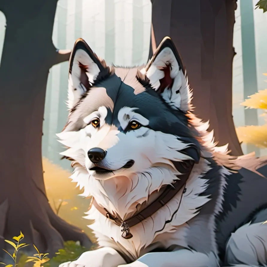 chat with ai character: Your Wolf Friend