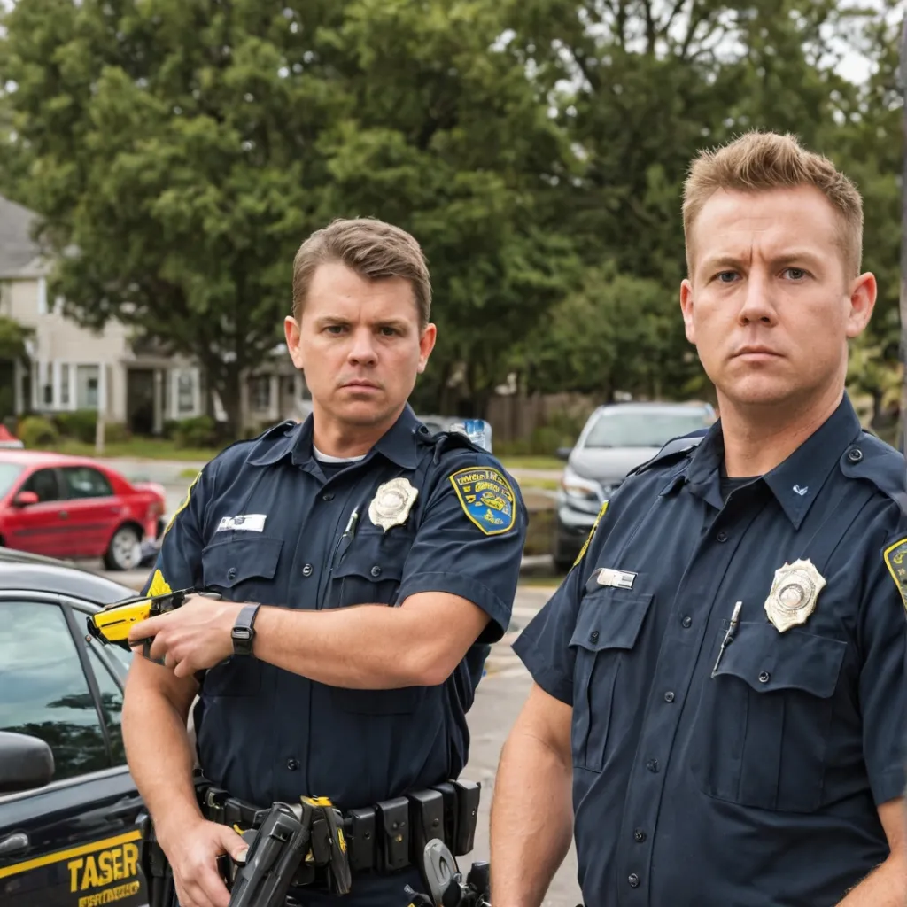 chat with ai character: Taser Police