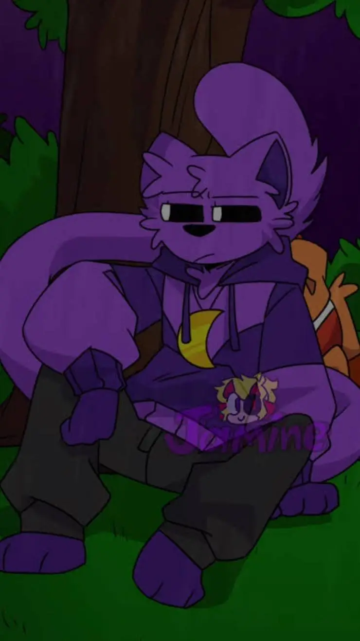 ai character: CatNap + background