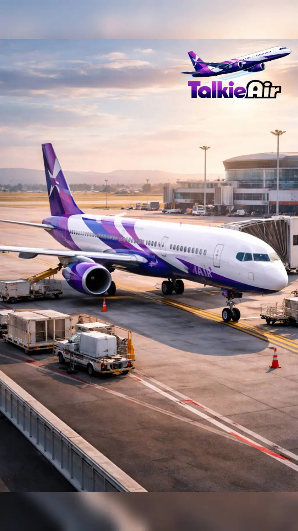 ai character: TalkieAir background