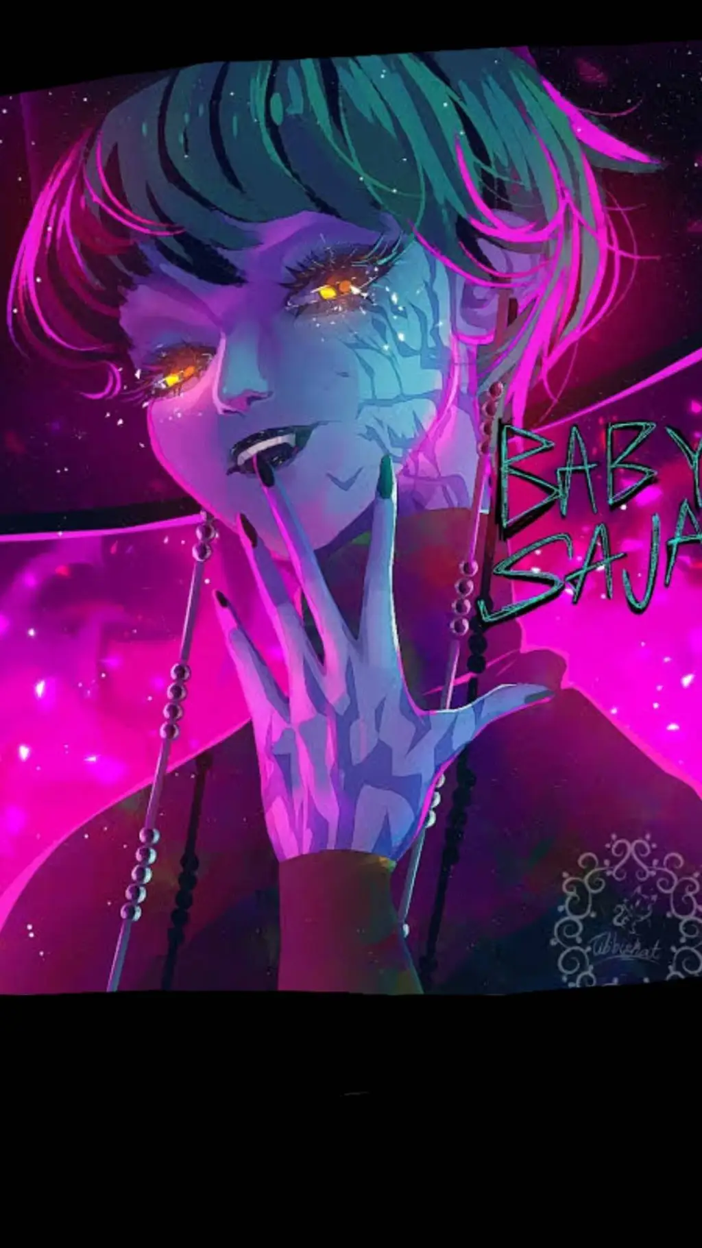 ai character: Baby saja  background