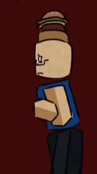 ai character: 7n7 H4T3 background