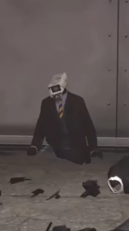 ai character: Brown cameraman background
