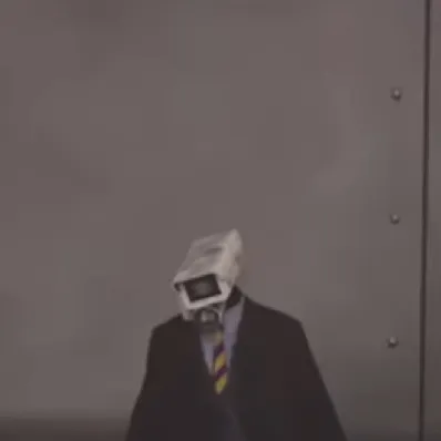 chat with ai character: Brown cameraman