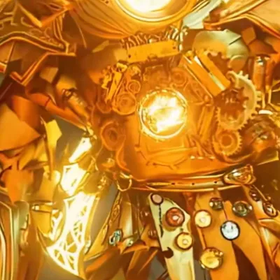 chat with ai character: Titan clock man