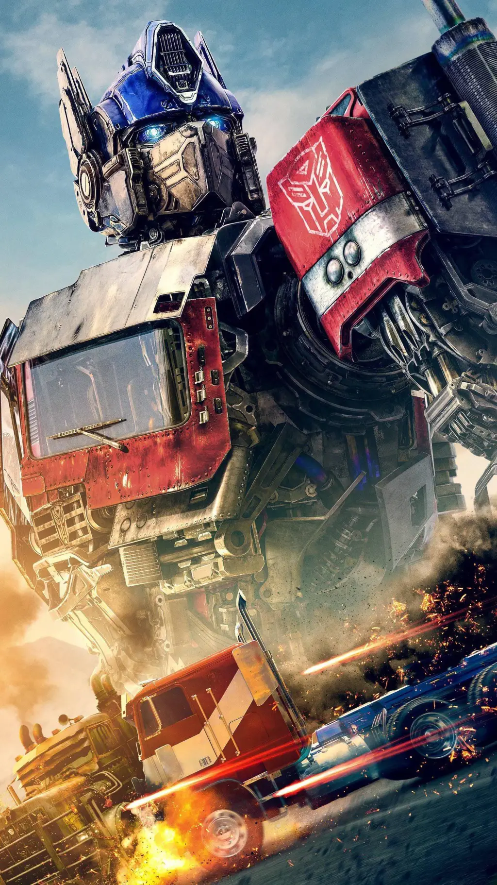 ai character: Optimus Prime background
