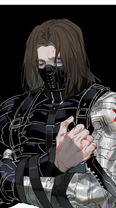 ai character: Bucky Barnes  background